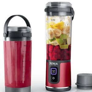 Ninja Blast 18oz Portable Blender & Accessories- Metallic Red